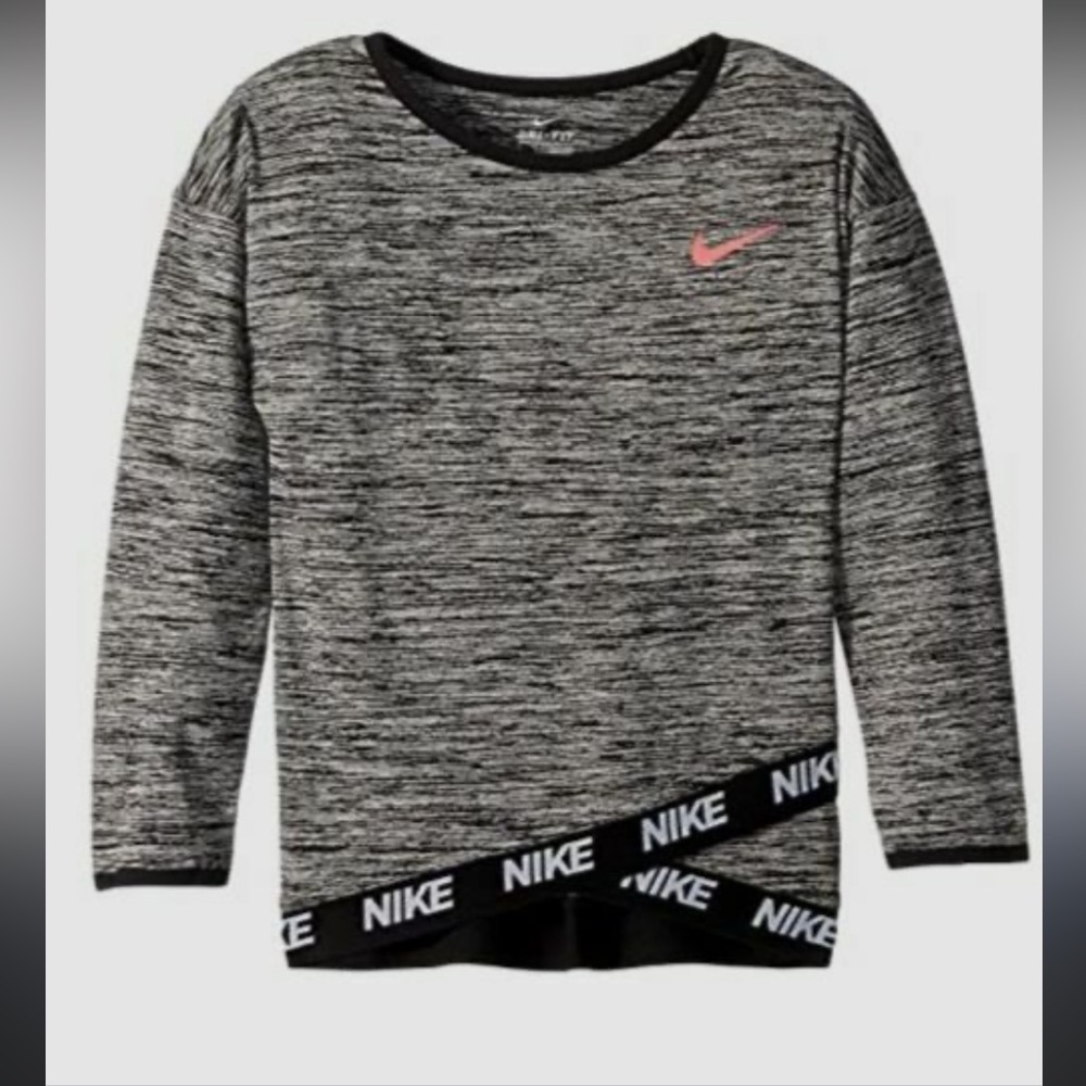 50%offw❤️ Nike Dri Fit Performance Long Sleeve Athletic Top Crossover 3T / 2-3yr